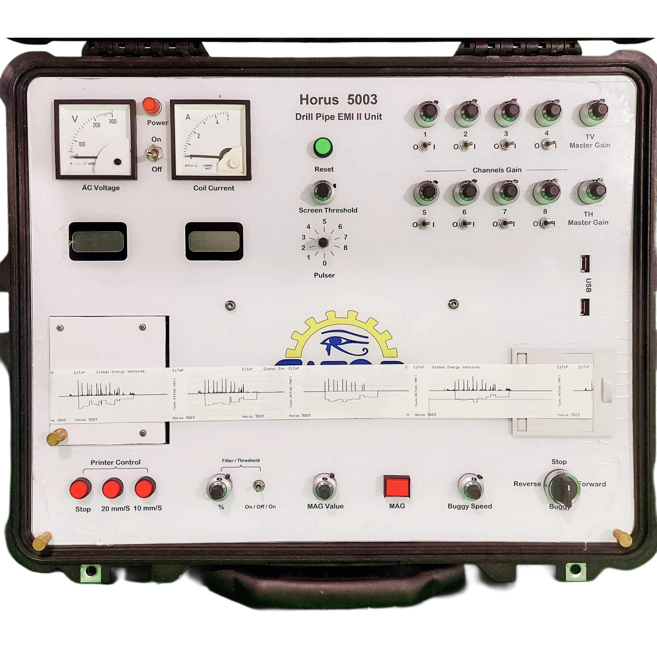 horus 5003 eitop emi drill pipe ndt inspection tubular horus 5002 octg asnt tc 1a training certification drilling refacing bha coil buggy electromagnetic inspection horus 5001 horus 5003 emi ii