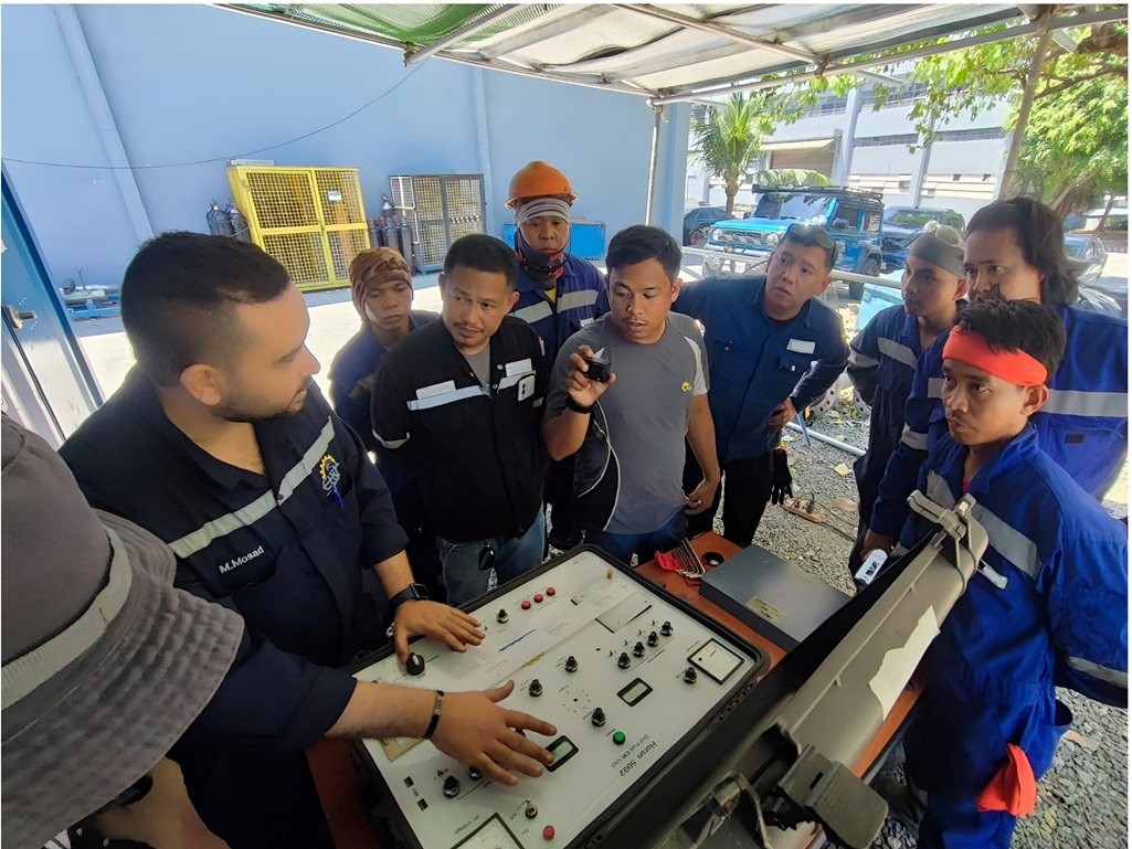 octg training course eitop emi drill pipe ndt inspection tubular horus 5002 octg asnt tc 1a training certification drilling refacing bha coil buggy electromagnetic ins