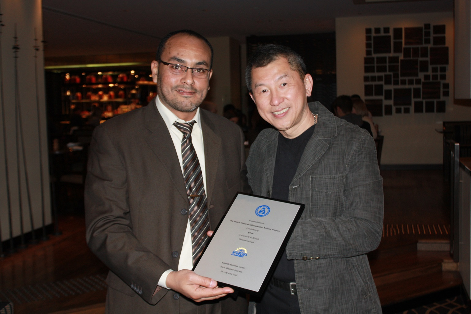 octg training course eitop emi drill pipe ndt inspection tubular horus 5002 octg asnt tc 1a training certification drilling refacing bha coil buggy electromagnetic insp